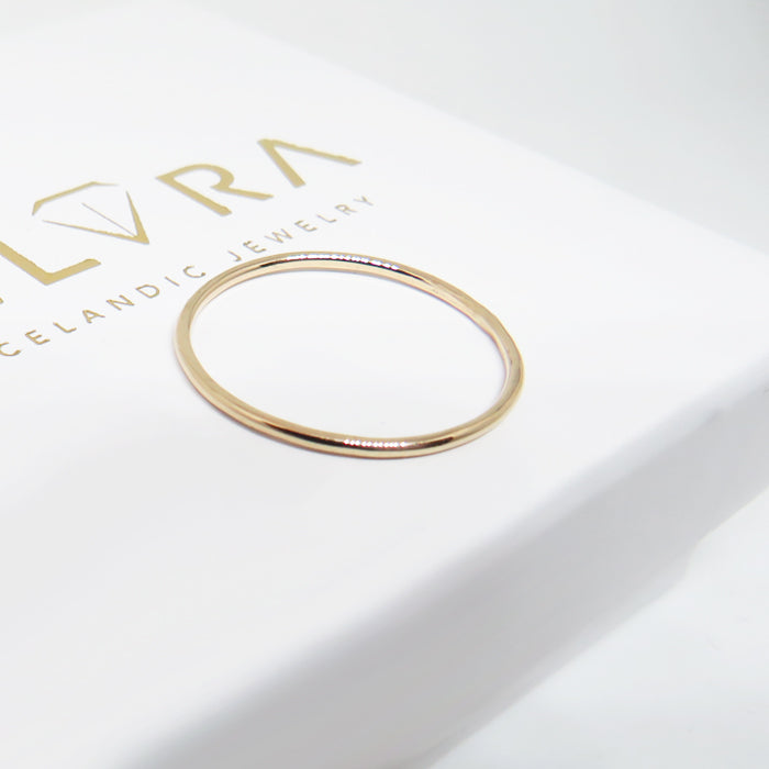 Smooth Gold Ring