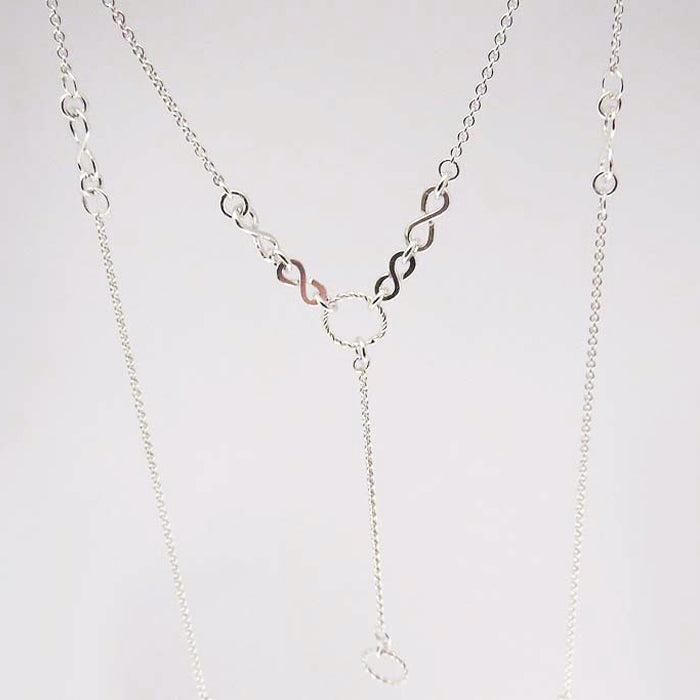 Long 925 Silver necklace