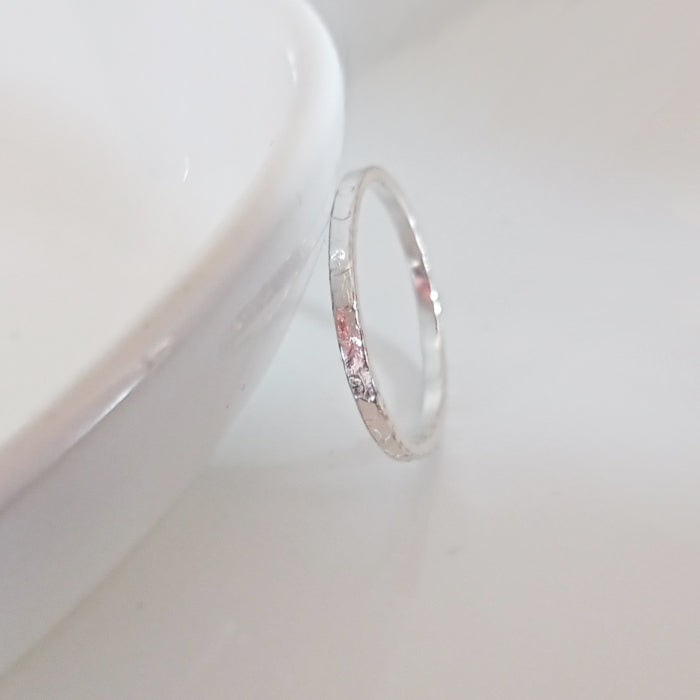 silver ring band